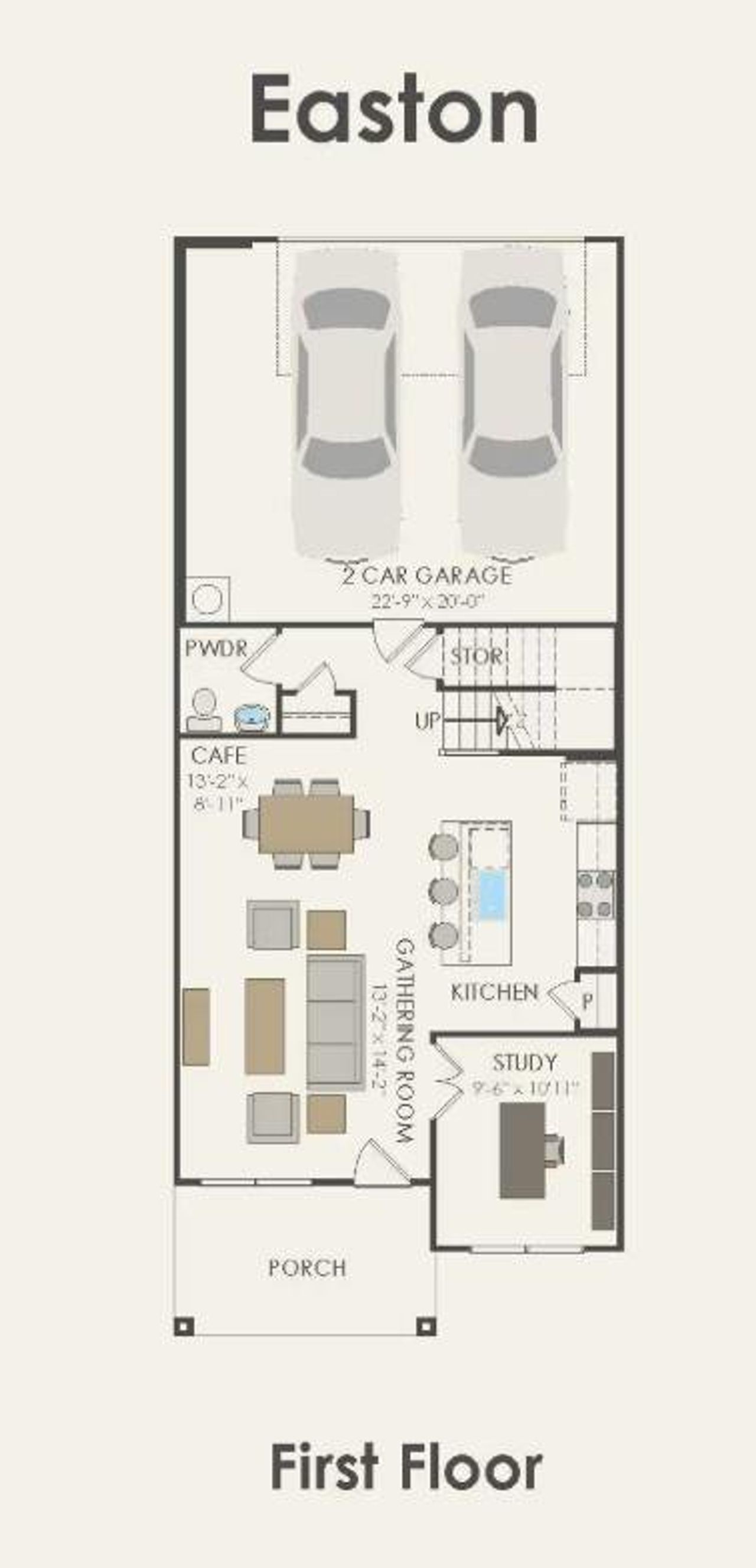 Pulte Homes, Easton floor plan
