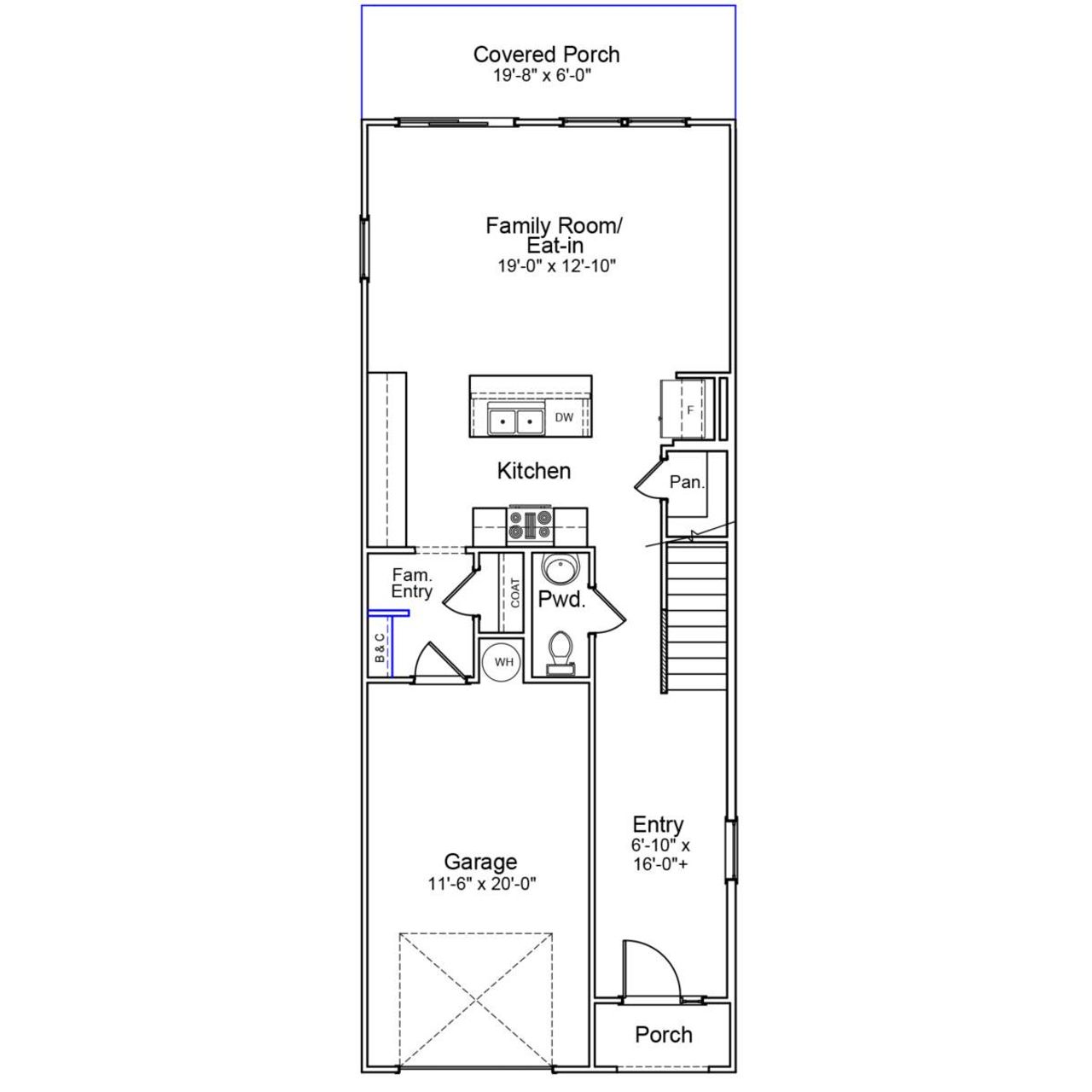 2D floor plan layout of this home in Laurinton Farms, Hopkins, SC (Image 2). 2D floor plan layout of this home in Laurinton Farms, Hopkins, SC (Image 2).
