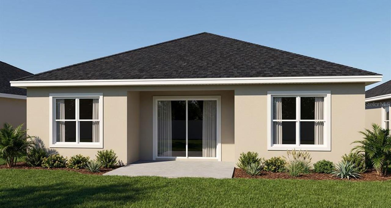 Front exterior of a new home in , Orlando, FL, highlighting curb appeal (Image 2). Front exterior of a new home in , Orlando, FL, highlighting curb appeal (Image 2).