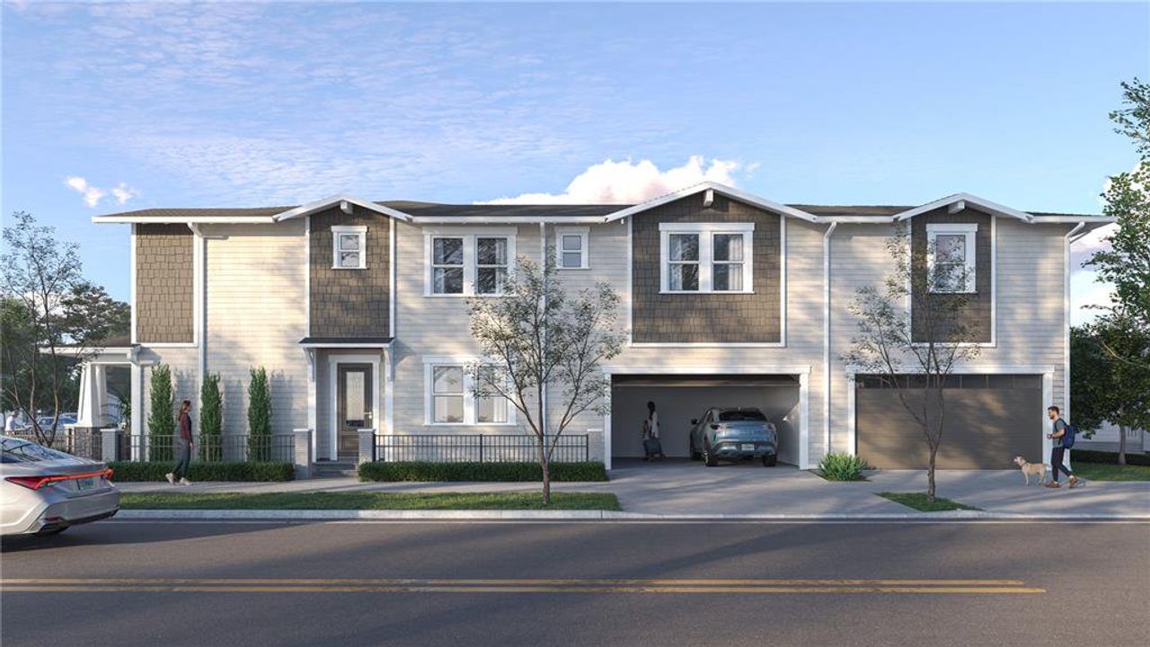 Front exterior of a new home in , Tampa, FL, highlighting curb appeal (Image 2).