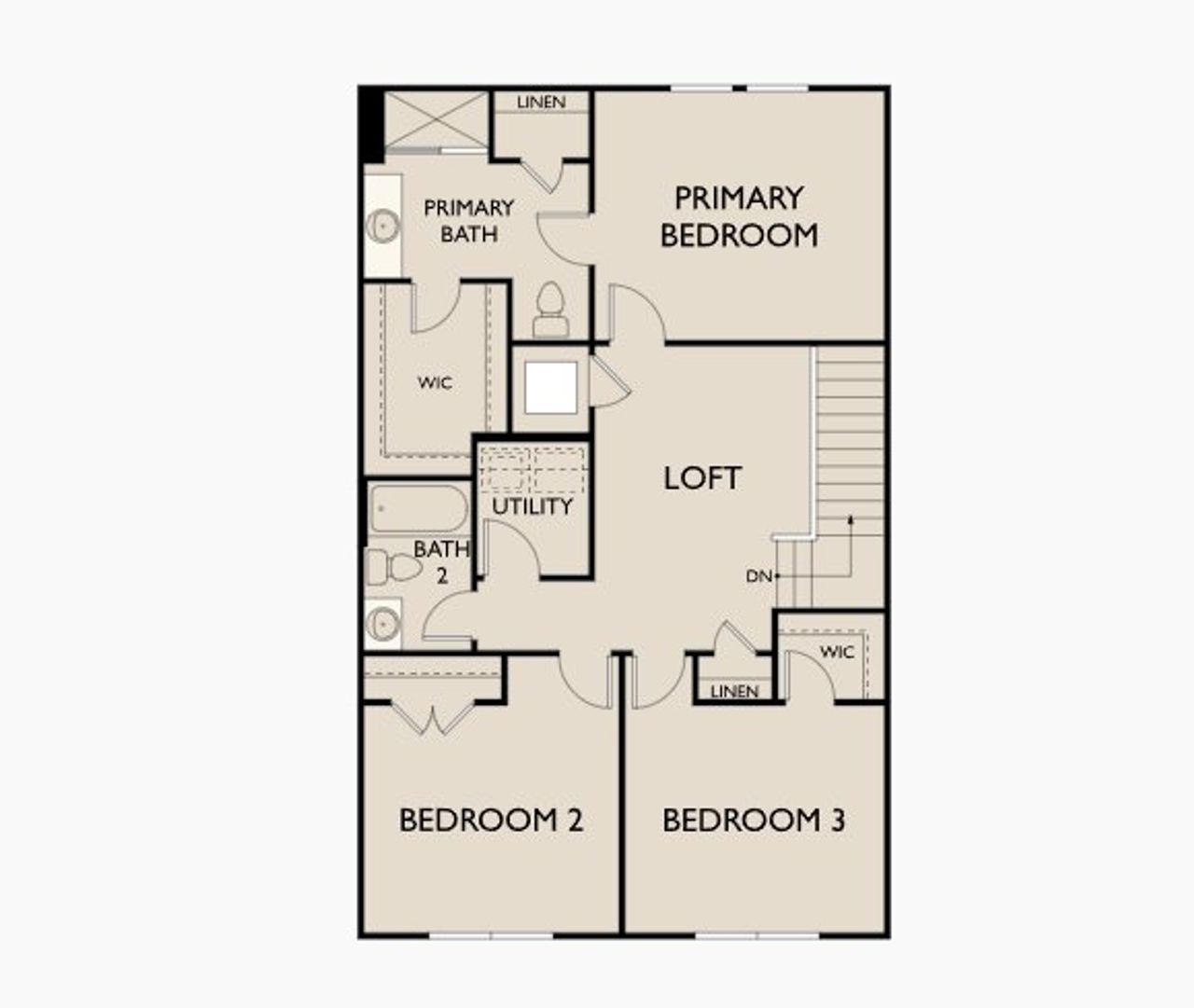 2D floor plan layout of this home in Coyote Meadows, Anna, TX (Image 2). 2D floor plan layout of this home in Coyote Meadows, Anna, TX (Image 2).