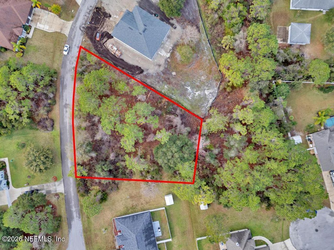 Site preparation for new homesites in , St. Augustine (Image 2).