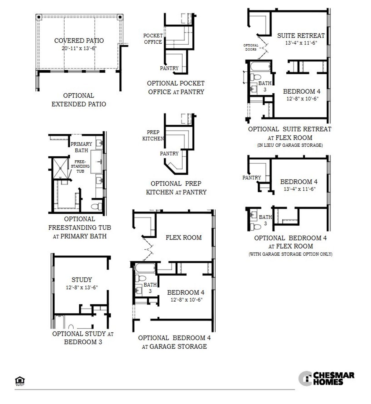 2D floor plan layout for the Lauren by Chesmar Homes in Prominence 50's, San Antonio, TX (Image 2). 2D floor plan layout for the Lauren by Chesmar Homes in Prominence 50's, San Antonio, TX (Image 2).