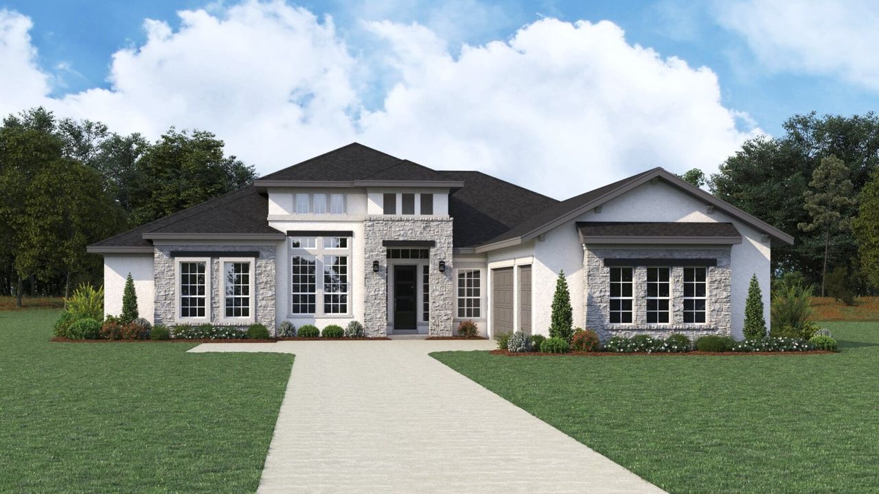 Sitterle Homes Houston Cheyenne Elevation B Sitterle Homes Houston Cheyenne Elevation B