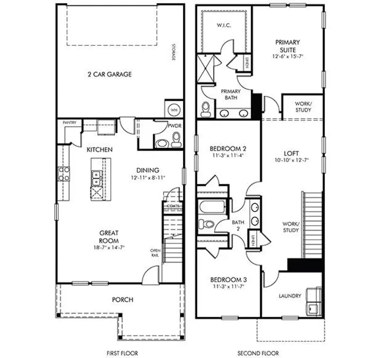 2D floor plan layout of this home in , Lawrenceville, GA (Image 2). 2D floor plan layout of this home in , Lawrenceville, GA (Image 2).