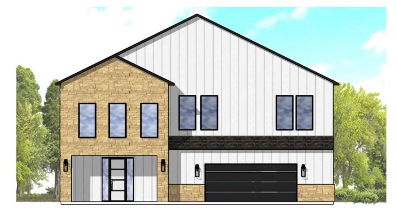 Exterior rendering of this home design in , Baytown, TX (Image 2).