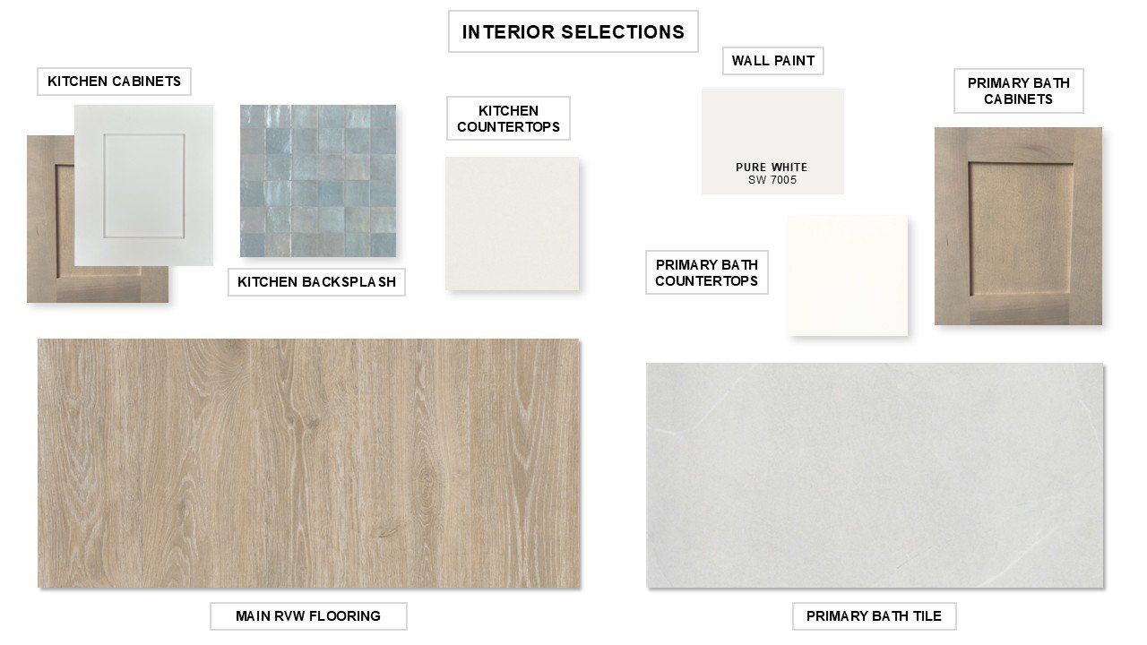 Sample of building materials used in homes in Reserve at Berry Bay, Wimauma (Image 2). Sample of building materials used in homes in Reserve at Berry Bay, Wimauma (Image 2).