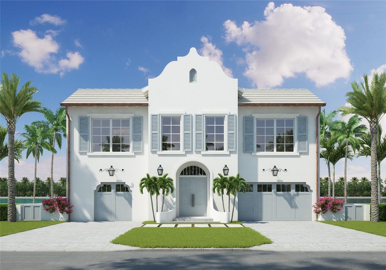 Front exterior of a new home in , Pompano Beach, FL, highlighting curb appeal (Image 2).
