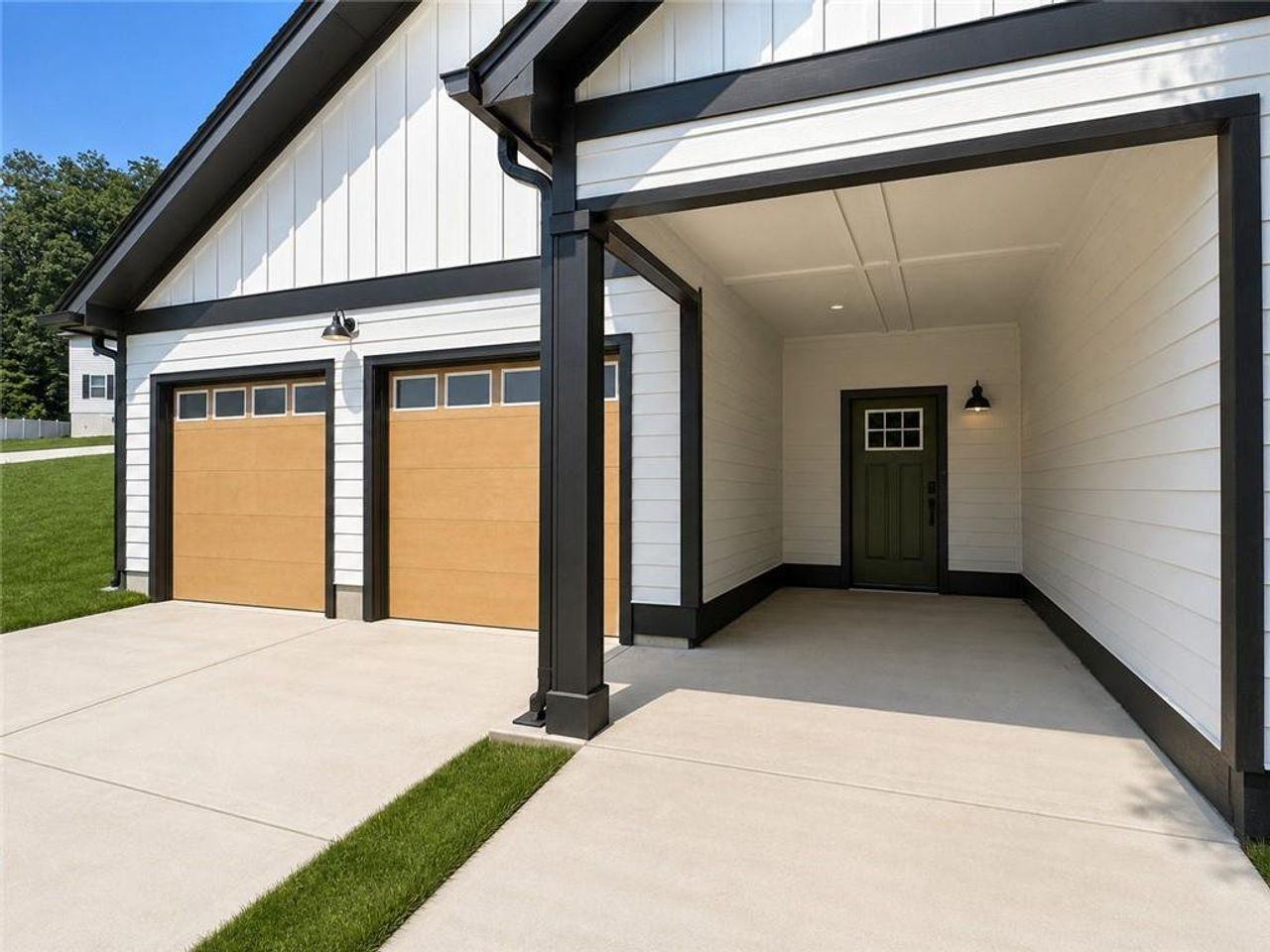 Exterior details and patio area of a home in , Douglasville (Image 2).