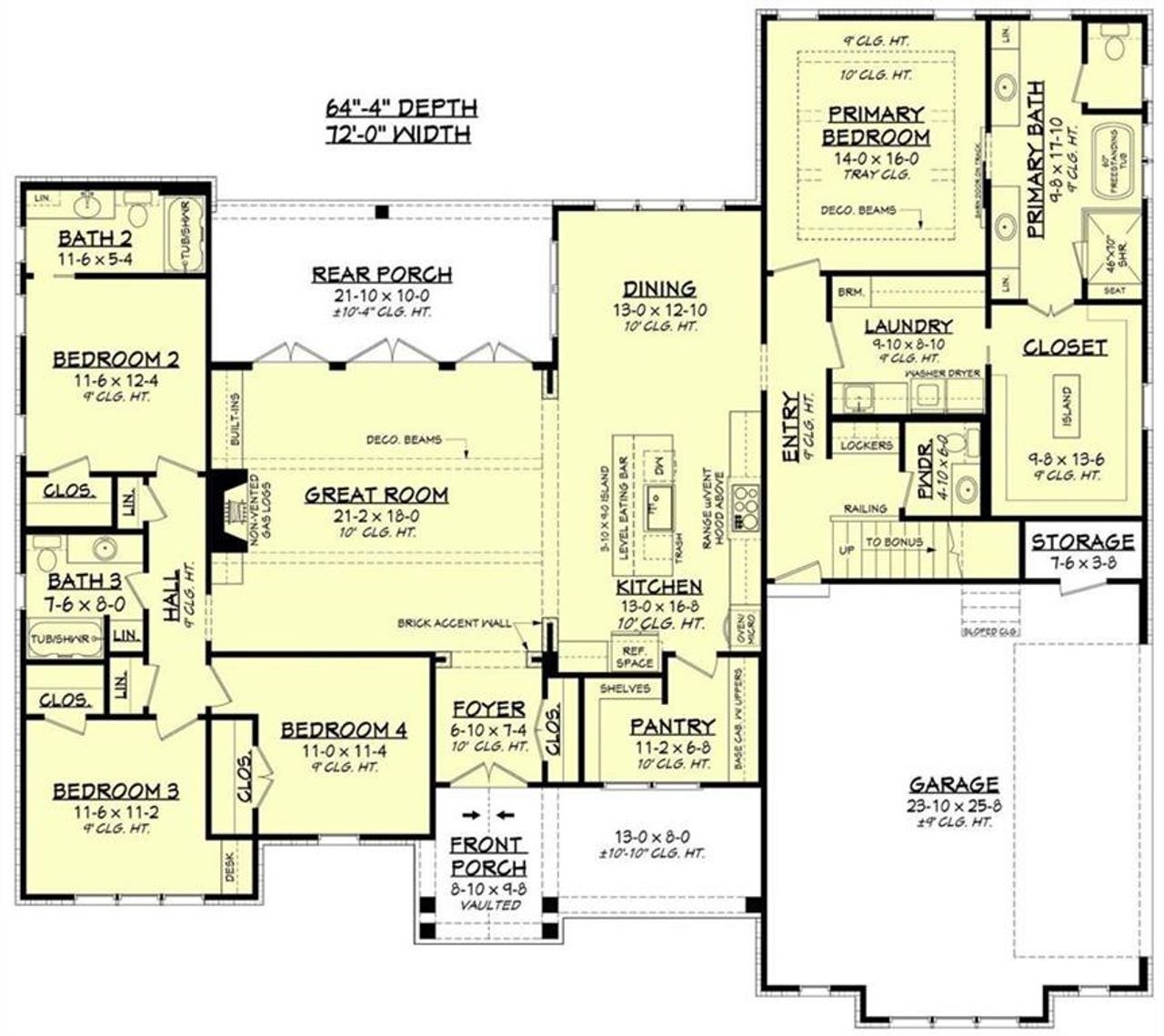 2D floor plan layout of this home in , Jefferson, GA (Image 2).
