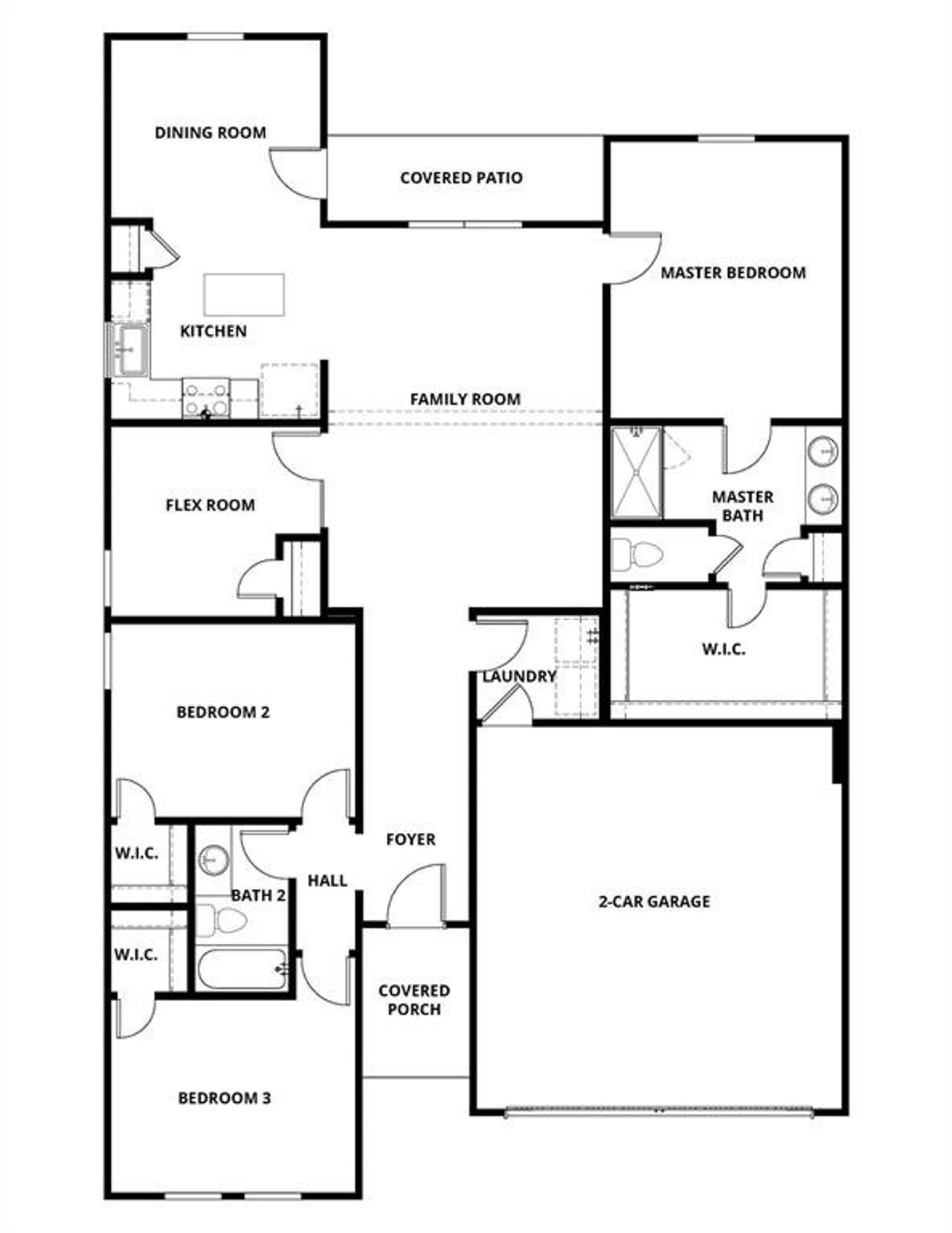 View of home floor plan