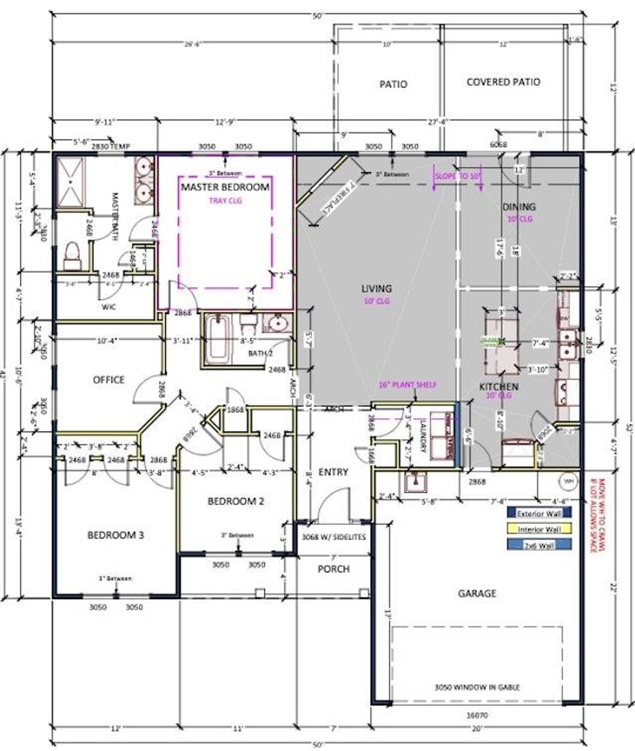2D floor plan layout of this home in Davis Heights, Inman, SC (Image 2). 2D floor plan layout of this home in Davis Heights, Inman, SC (Image 2).
