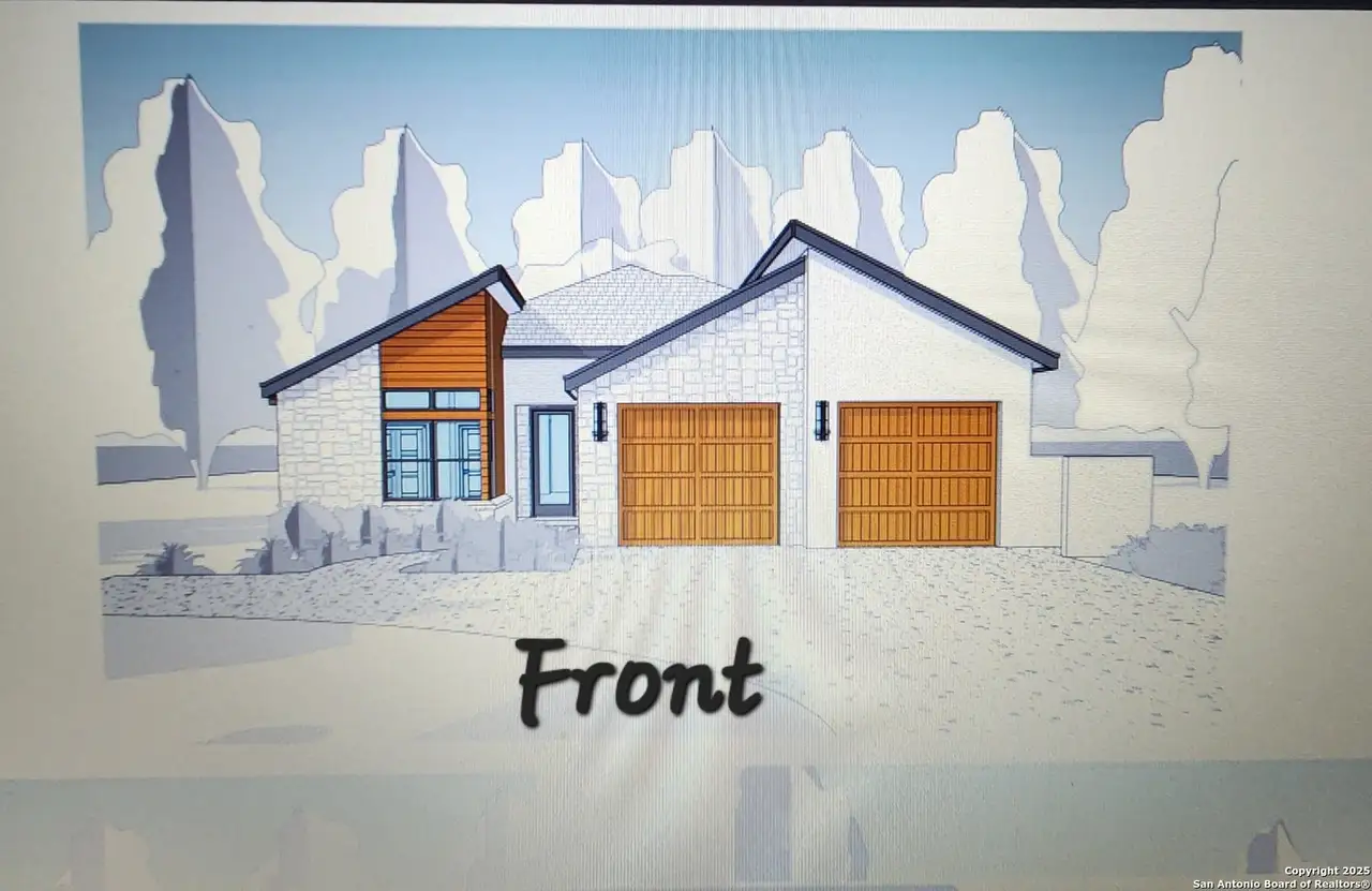 Exterior rendering of this home design in , Blanco, TX (Image 2).