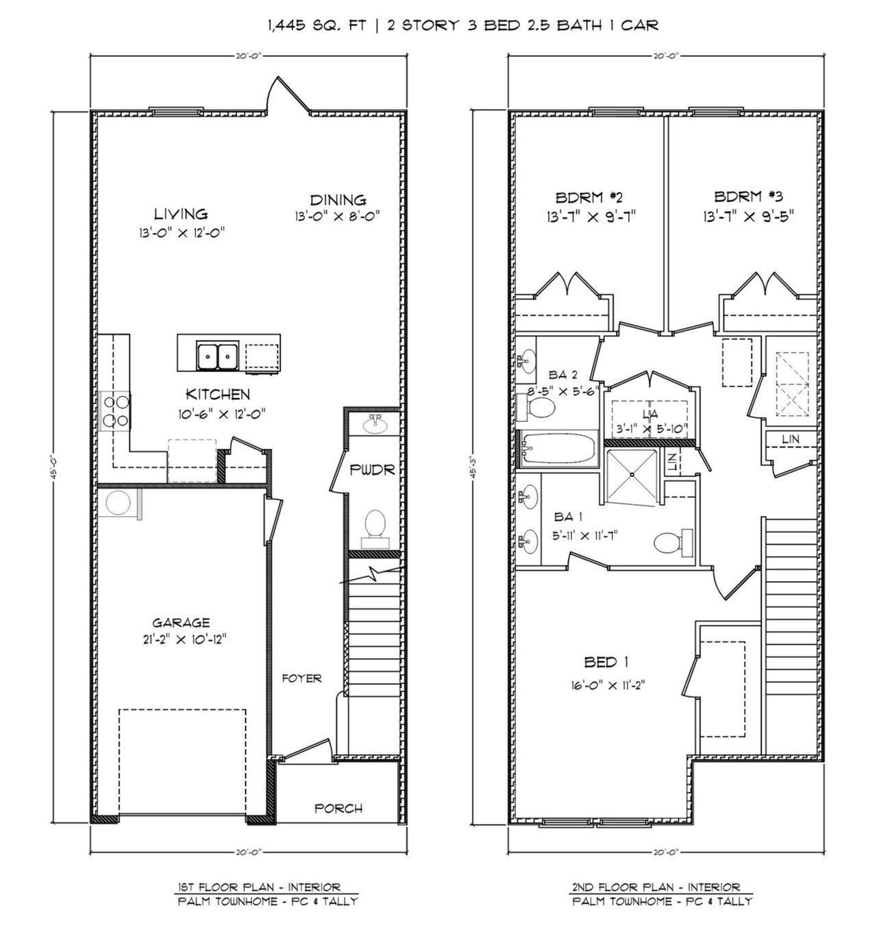 2D floor plan layout of this home in Misting Springs, Crawfordville, FL (Image 2).