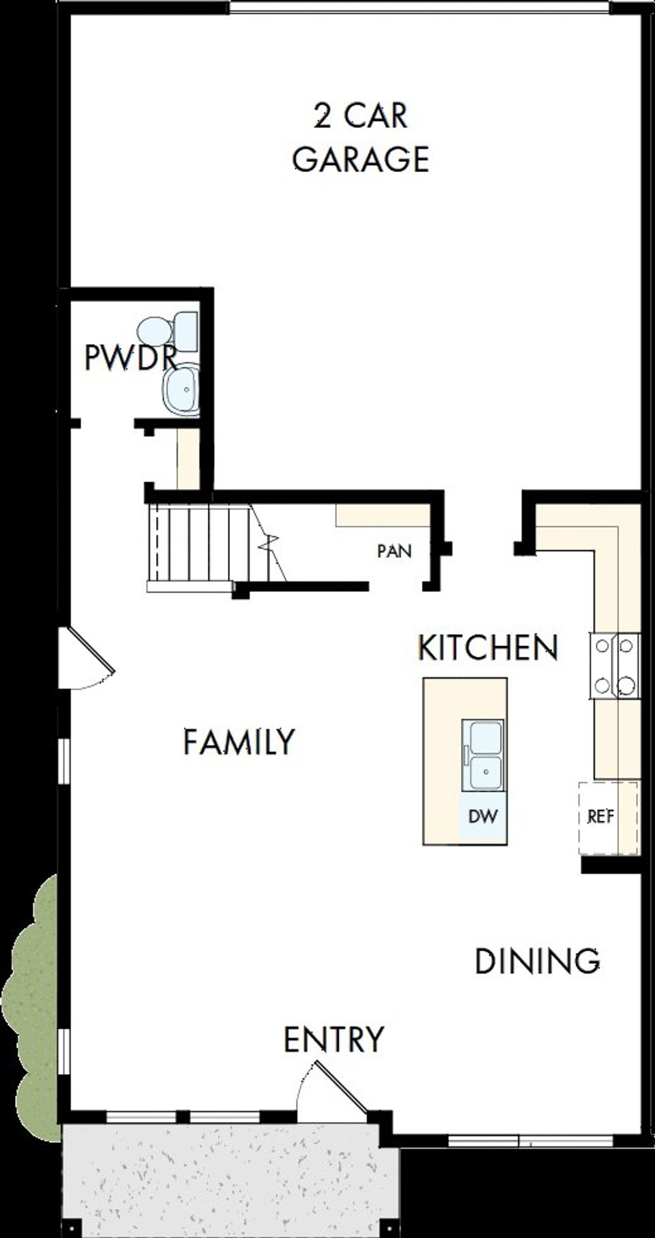 2D floor plan layout of this home in Baseline Foothills Collection, Broomfield, CO (Image 2). 2D floor plan layout of this home in Baseline Foothills Collection, Broomfield, CO (Image 2).