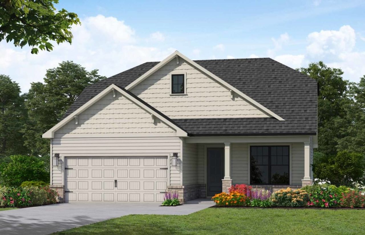 Image 2 representing the The Auburn by Patrick Malloy Communities in Soleil Summit Chase, Snellville, GA.