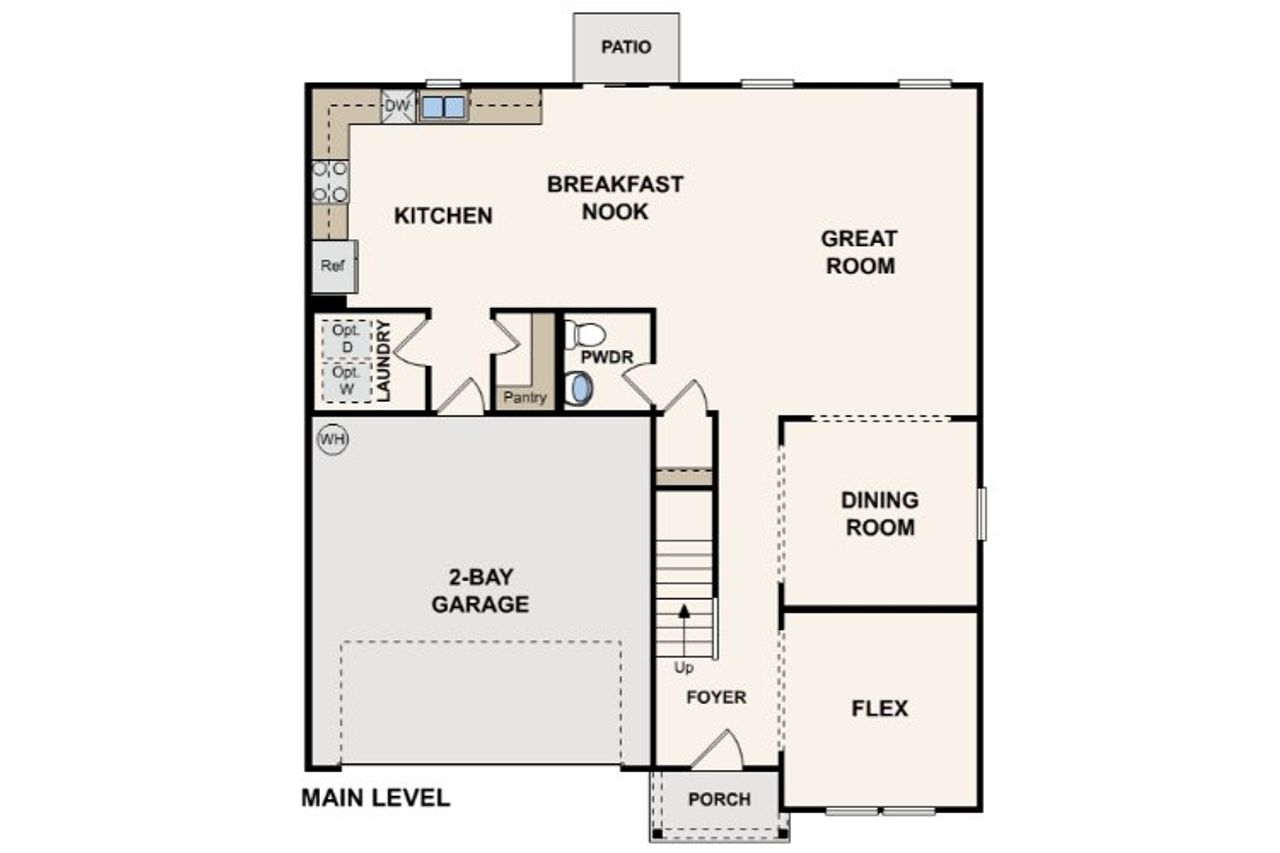 2D floor plan layout for the Granby by Century Complete in Cates Bay Crossing, Conway, SC (Image 2). 2D floor plan layout for the Granby by Century Complete in Cates Bay Crossing, Conway, SC (Image 2).