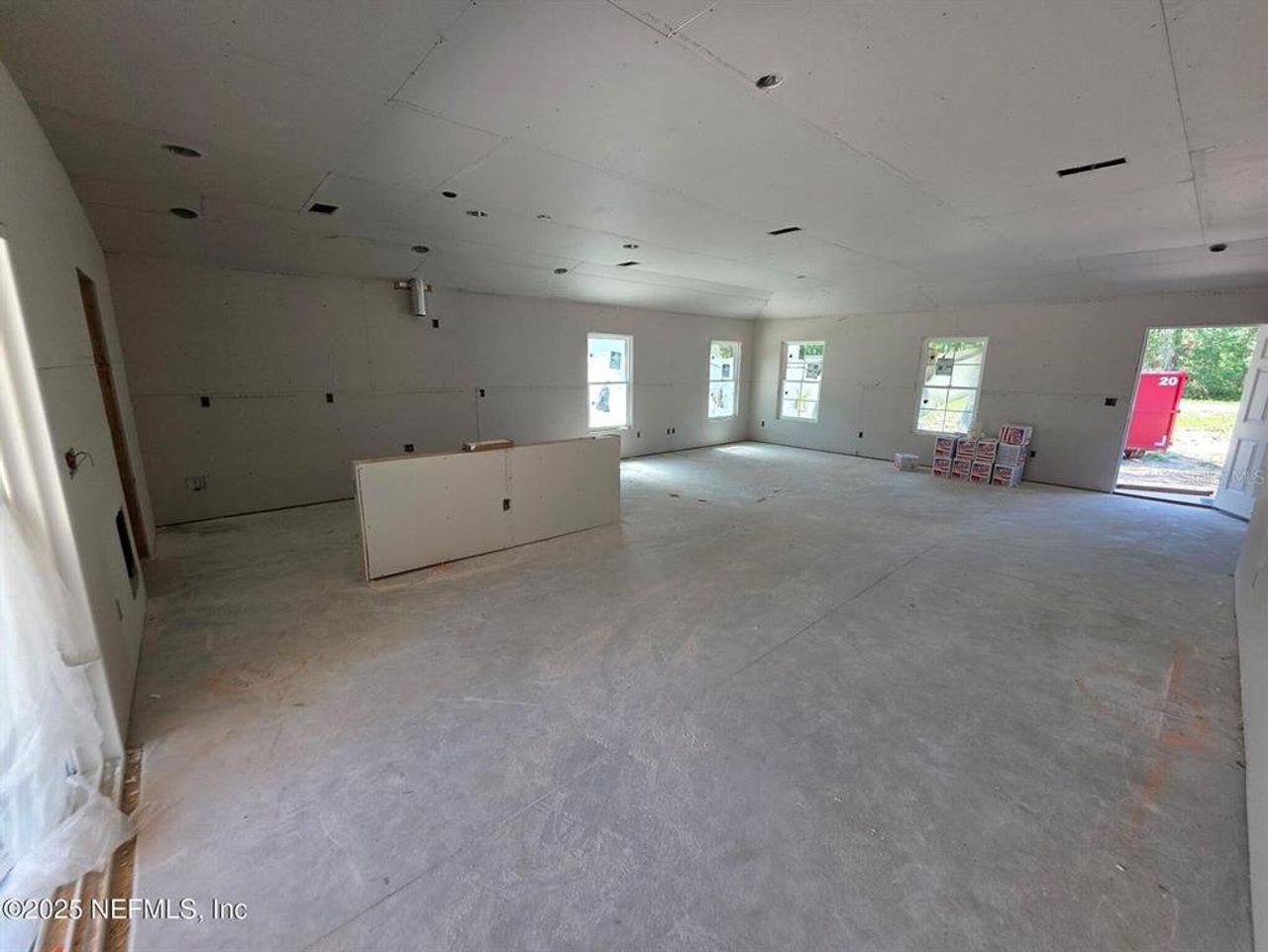 In-progress construction of a new home in , Florahome, FL (Image 2).