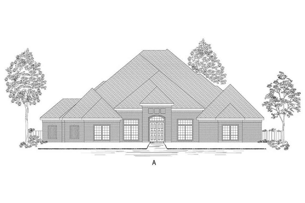 Representative rendering of the exterior for the Twilight FS (w/Media) by First Texas Homes (Image 2).