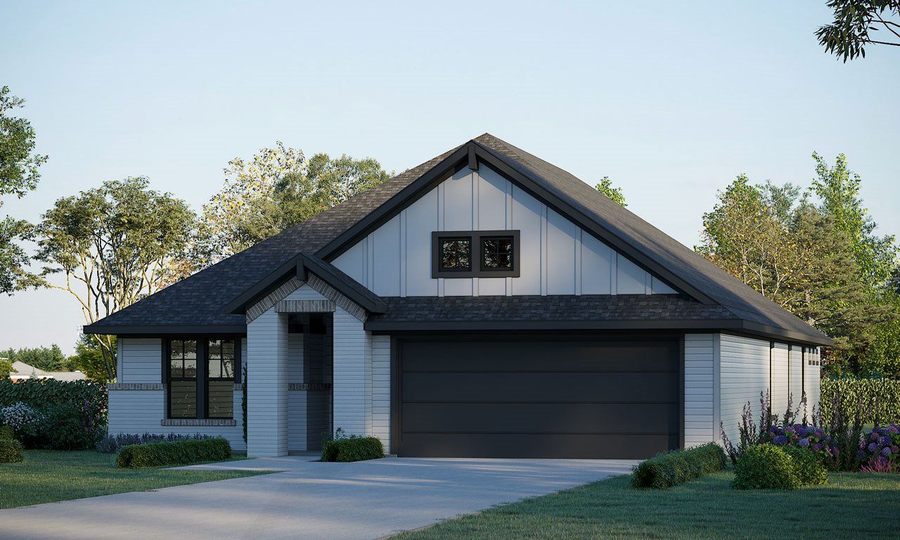 Representative exterior photo of a completed home built from the Monroe 4120 by GFO Home in Highland Village, Georgetown, TX (Image 2). Representative exterior photo of a completed home built from the Monroe 4120 by GFO Home in Highland Village, Georgetown, TX (Image 2).