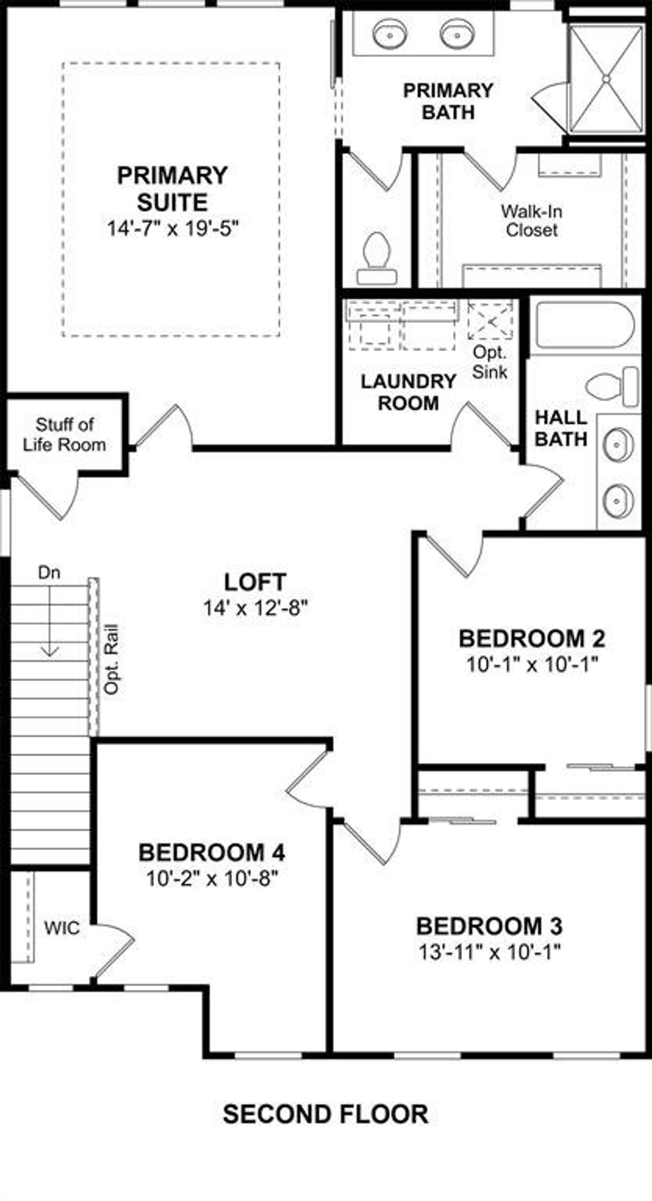 2D floor plan layout of this home in Heritage Ranch, Sherman, TX (Image 2). 2D floor plan layout of this home in Heritage Ranch, Sherman, TX (Image 2).