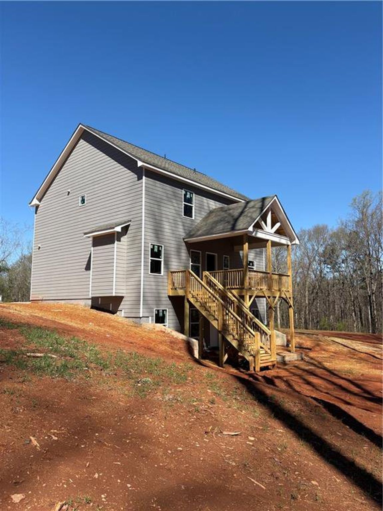 Exterior details and patio area of a home in , Maysville (Image 2).