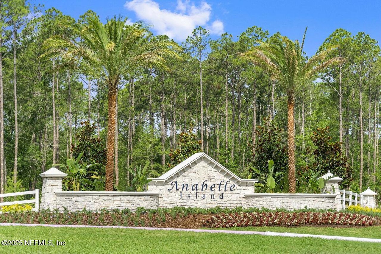 Front exterior of a new home in Anabelle Island - Executive Series, Green Cove Springs, FL, highlighting curb appeal (Image 2).