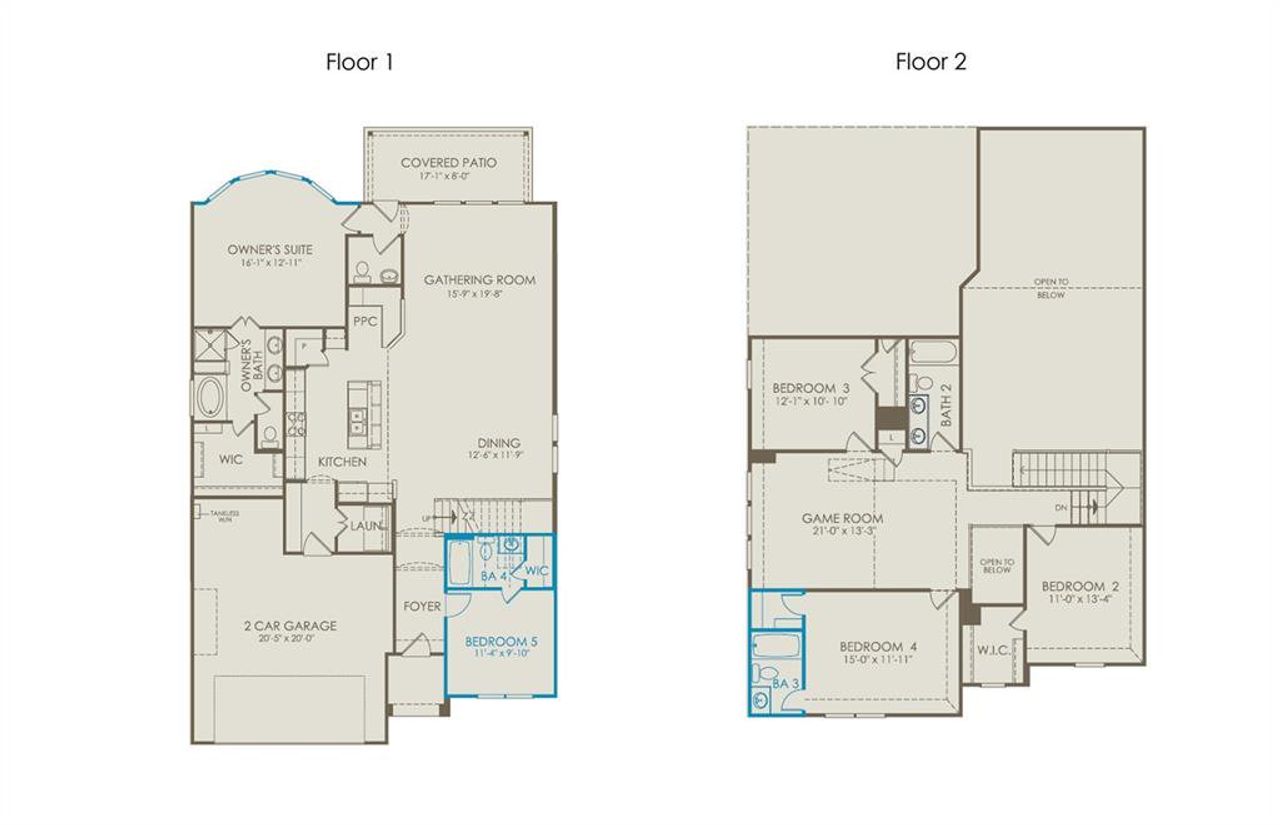 Floor plan for home