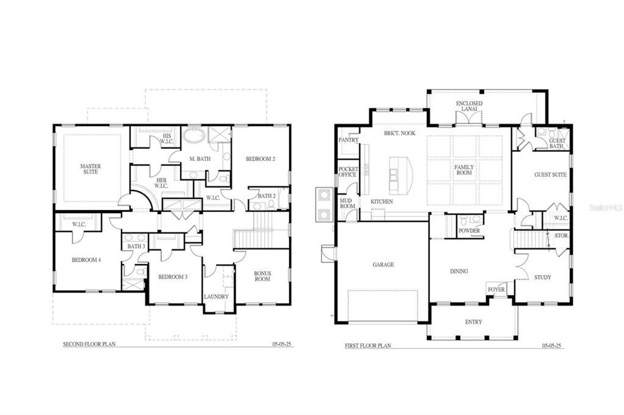 2D floor plan layout of this home in , Tampa, FL (Image 2).