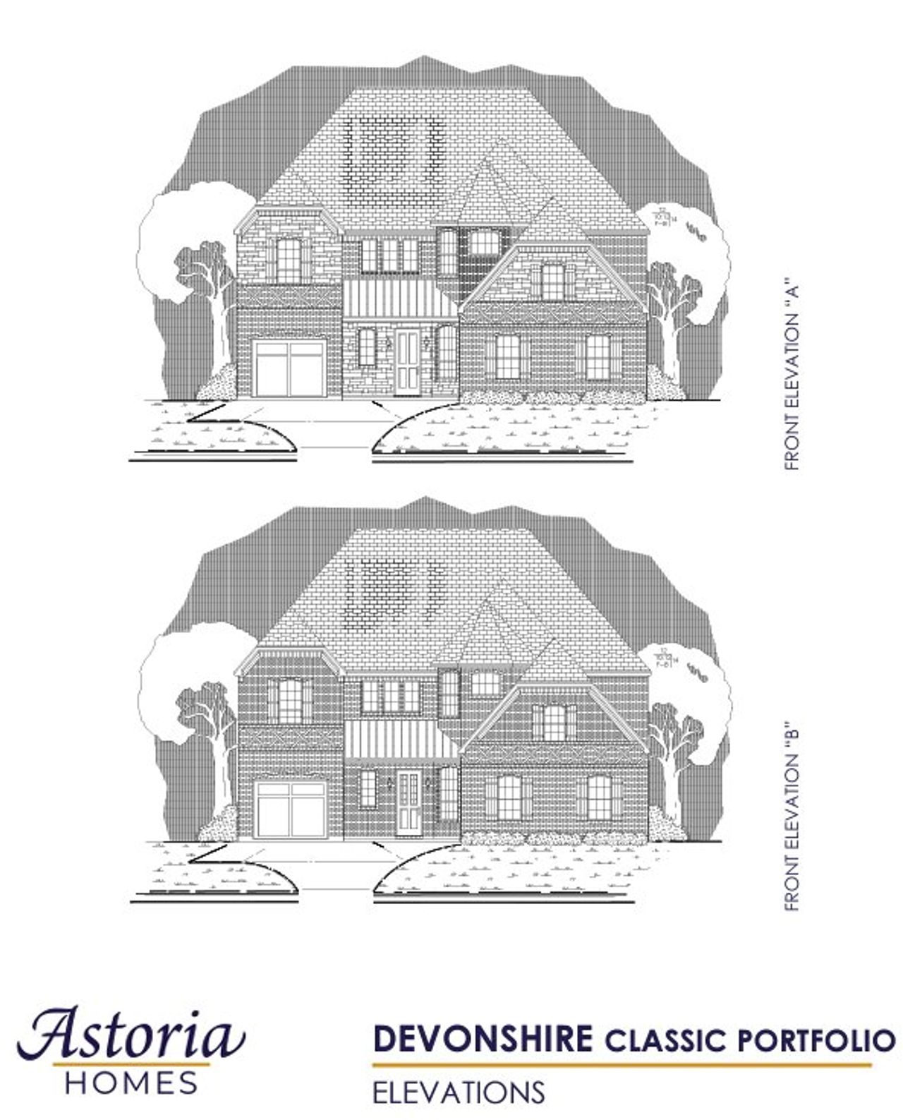 Representative rendering of the exterior for the The Devonshire by Astoria Homes (Image 2). Representative rendering of the exterior for the The Devonshire by Astoria Homes (Image 2).
