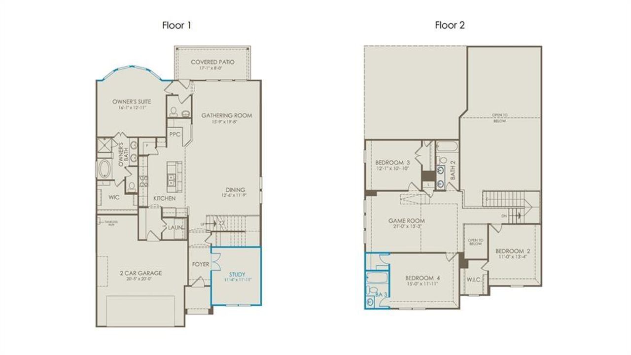 Floor plan for home