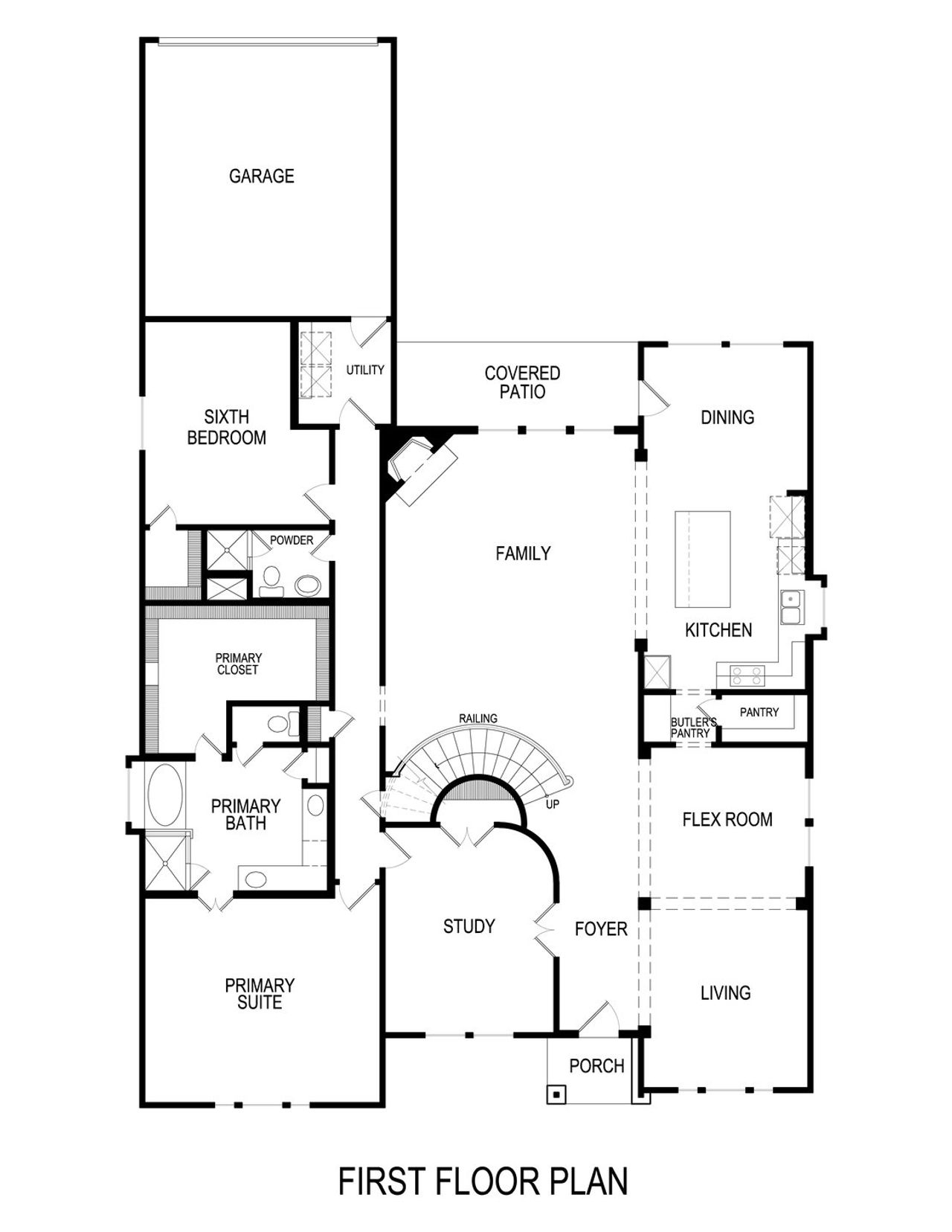 2D floor plan layout for the Stonebriar 2R by First Texas Homes in Collinsbrook Farm, Frisco, TX (Image 2). 2D floor plan layout for the Stonebriar 2R by First Texas Homes in Collinsbrook Farm, Frisco, TX (Image 2).