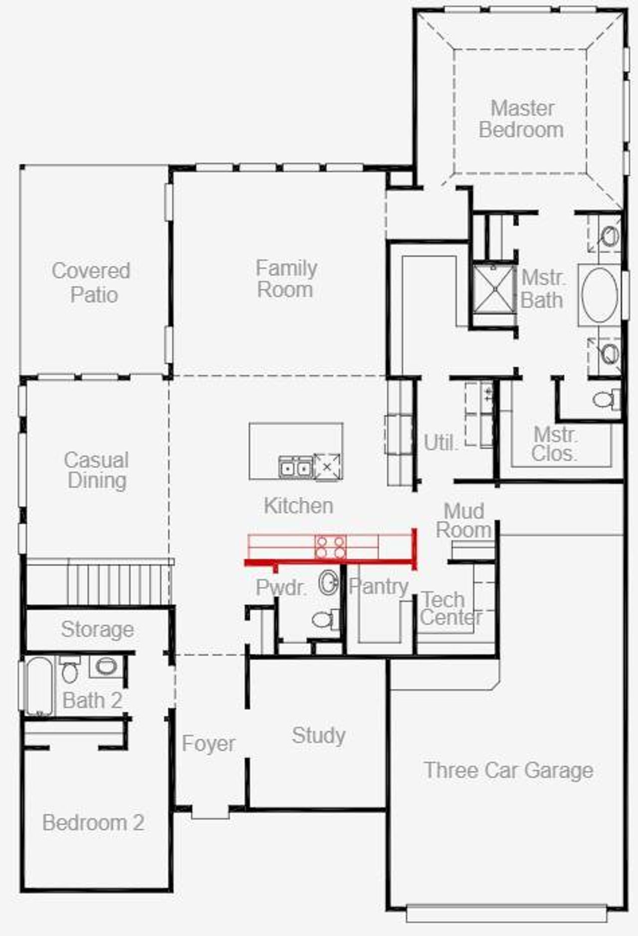 1st Floorplan - Representative Photo