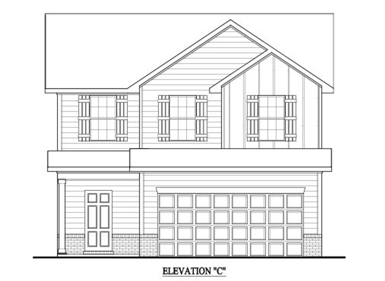 Representative exterior photo of a completed home built from the The Morris by RTS Homes in Lakeside at Fifteen West, Hinesville, GA (Image 2).