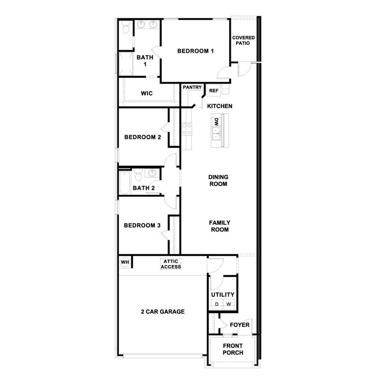 2D floor plan layout of this home in Palomino, Manor, TX (Image 2). 2D floor plan layout of this home in Palomino, Manor, TX (Image 2).