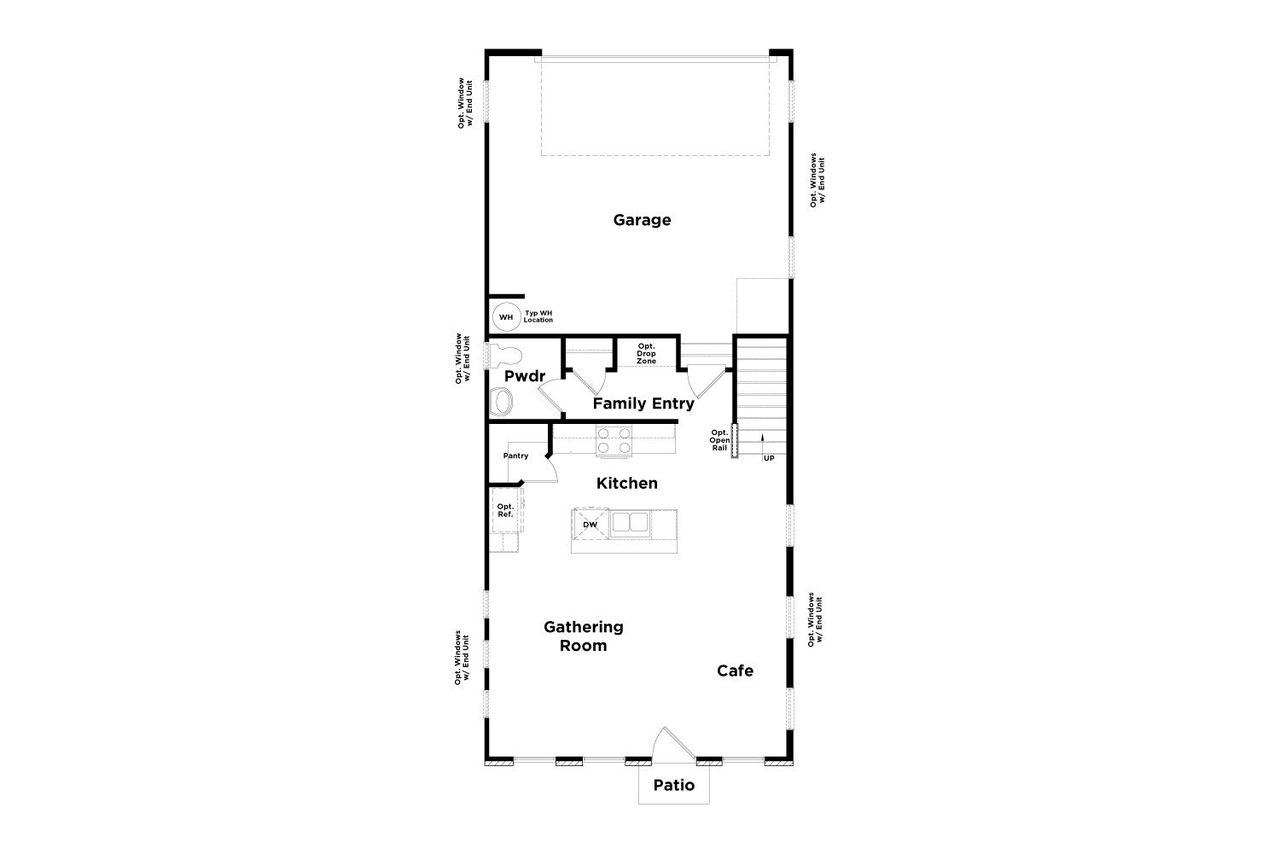 2D floor plan layout for the Mitchell by DRB Homes in Avery Landing, McDonough, GA (Image 2). 2D floor plan layout for the Mitchell by DRB Homes in Avery Landing, McDonough, GA (Image 2).