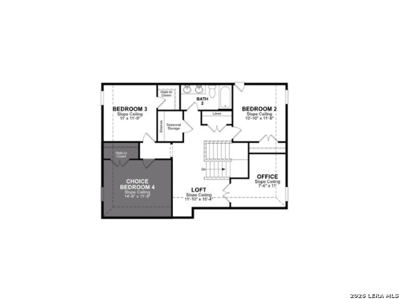 2D floor plan layout of this home in , Schertz, TX (Image 2). 2D floor plan layout of this home in , Schertz, TX (Image 2).