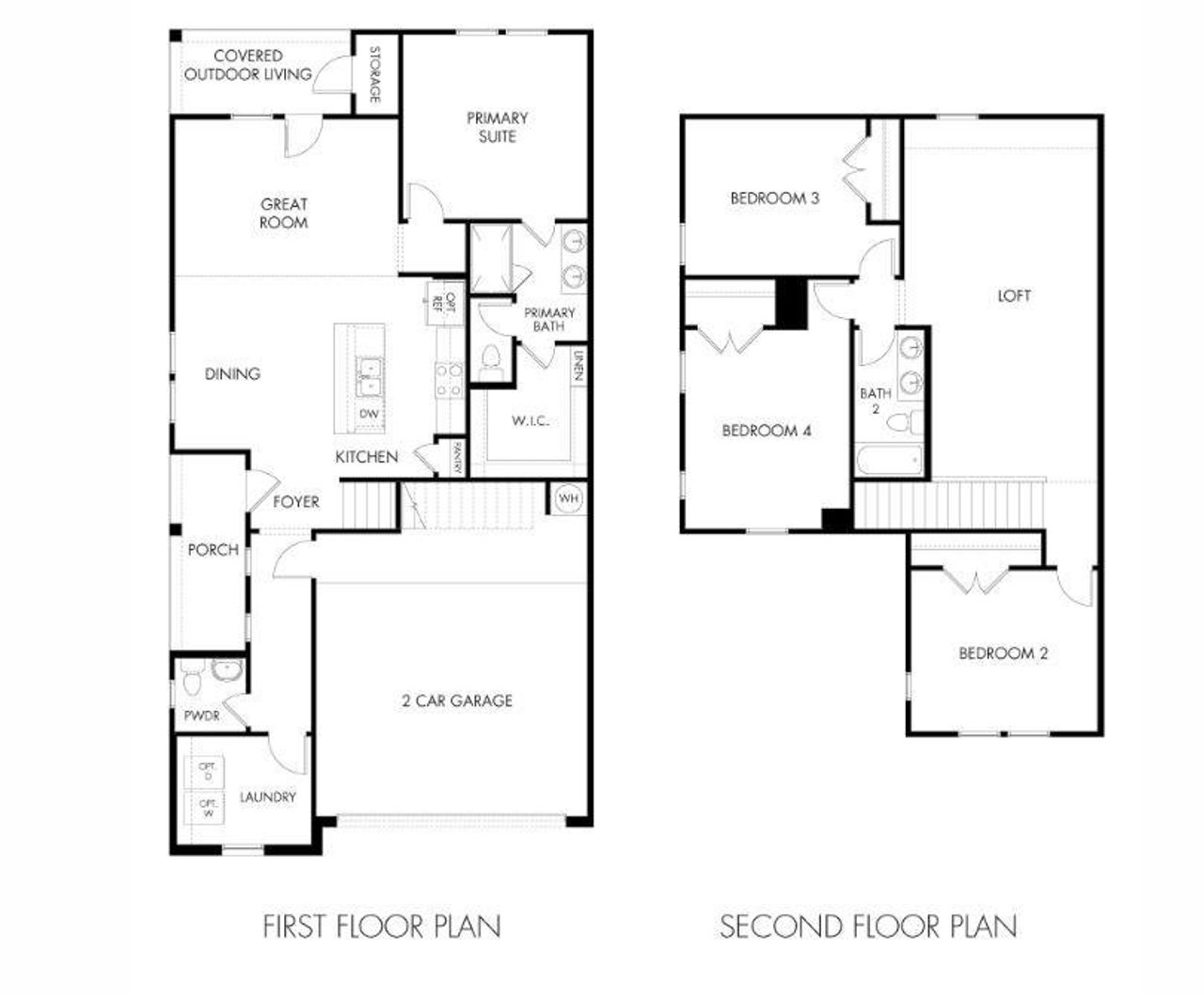 View of home floor plan