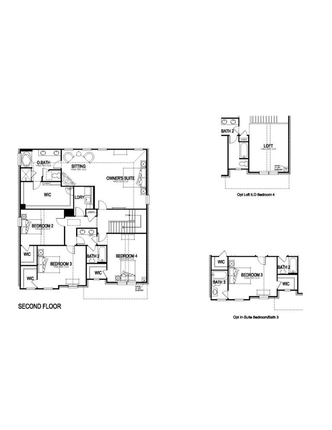 2D floor plan layout for the Wellington by Rockhaven Homes in Kingsmere Estates, Loganville, GA (Image 2).