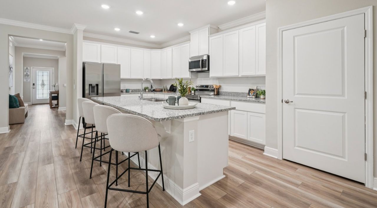Representative furnished interior of a home built from the Ventura by Maronda Homes in Cassie Oaks, Jacksonville (Image 2).