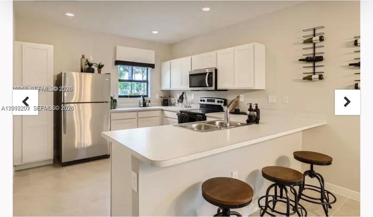Furnished interior view inside a new home in , Florida City (Image 2).