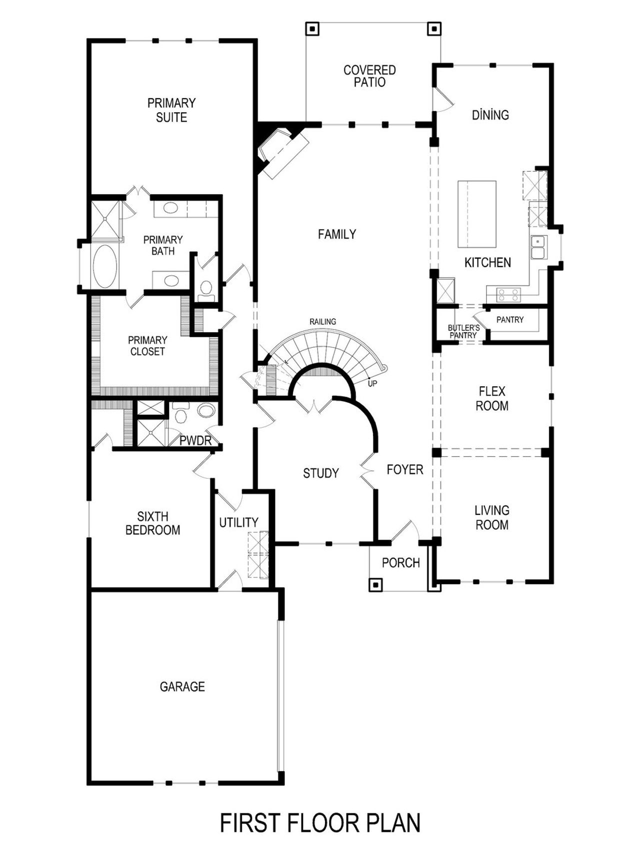 2D floor plan layout of this home in Broadmoor Estates, Ovilla, TX (Image 2). 2D floor plan layout of this home in Broadmoor Estates, Ovilla, TX (Image 2).