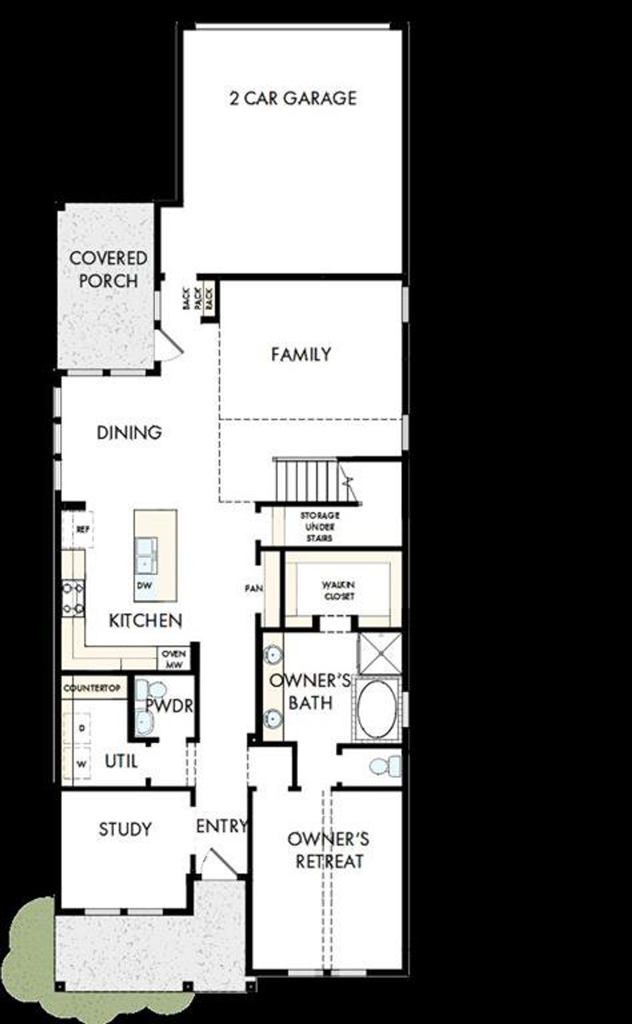 View of floor plan / room layout