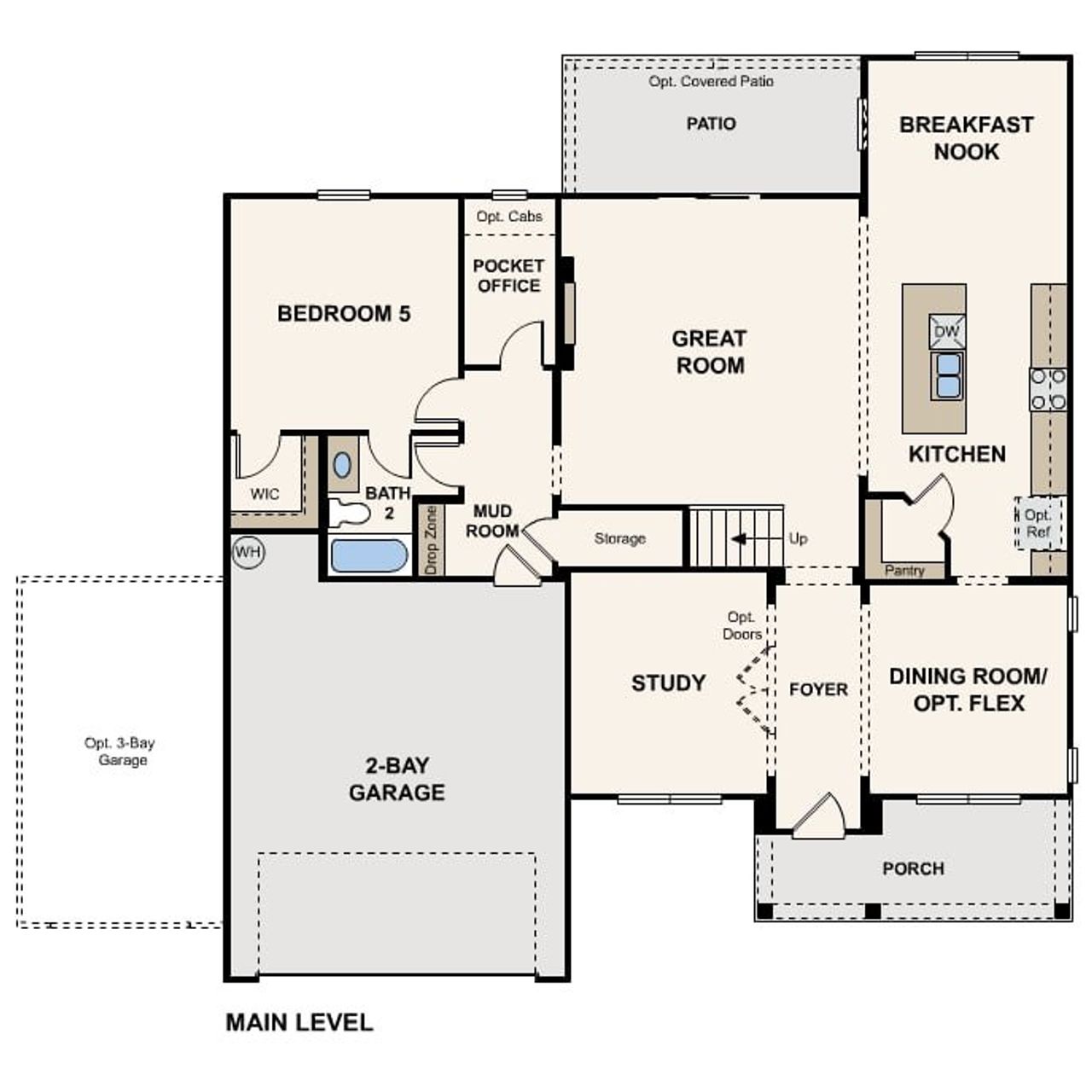 2D floor plan layout of this home in The Estates at Gainesville Township, Gainesville, GA (Image 2). 2D floor plan layout of this home in The Estates at Gainesville Township, Gainesville, GA (Image 2).