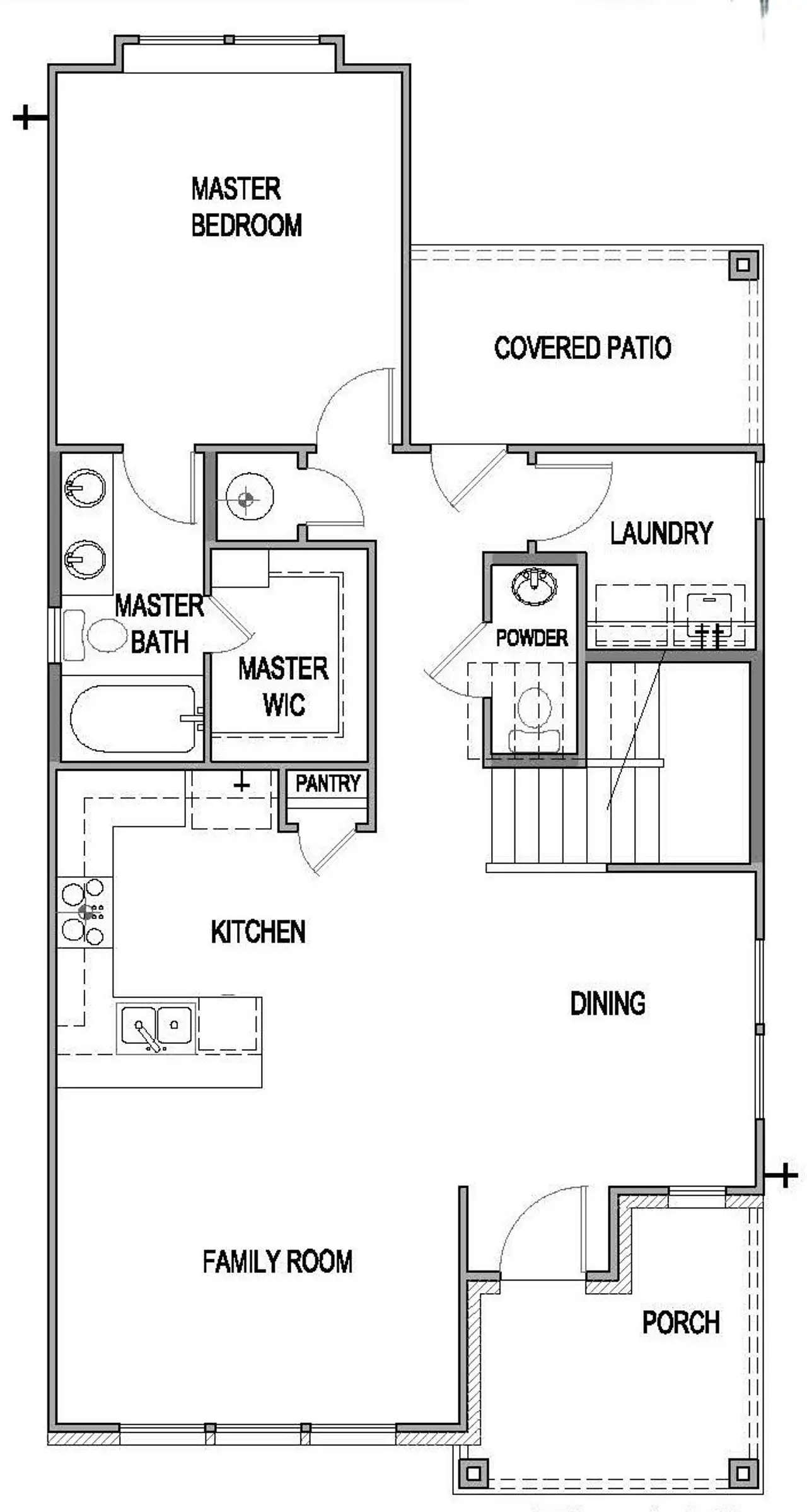 2D floor plan layout of this home in Mayfair, New Braunfels, TX (Image 2). 2D floor plan layout of this home in Mayfair, New Braunfels, TX (Image 2).