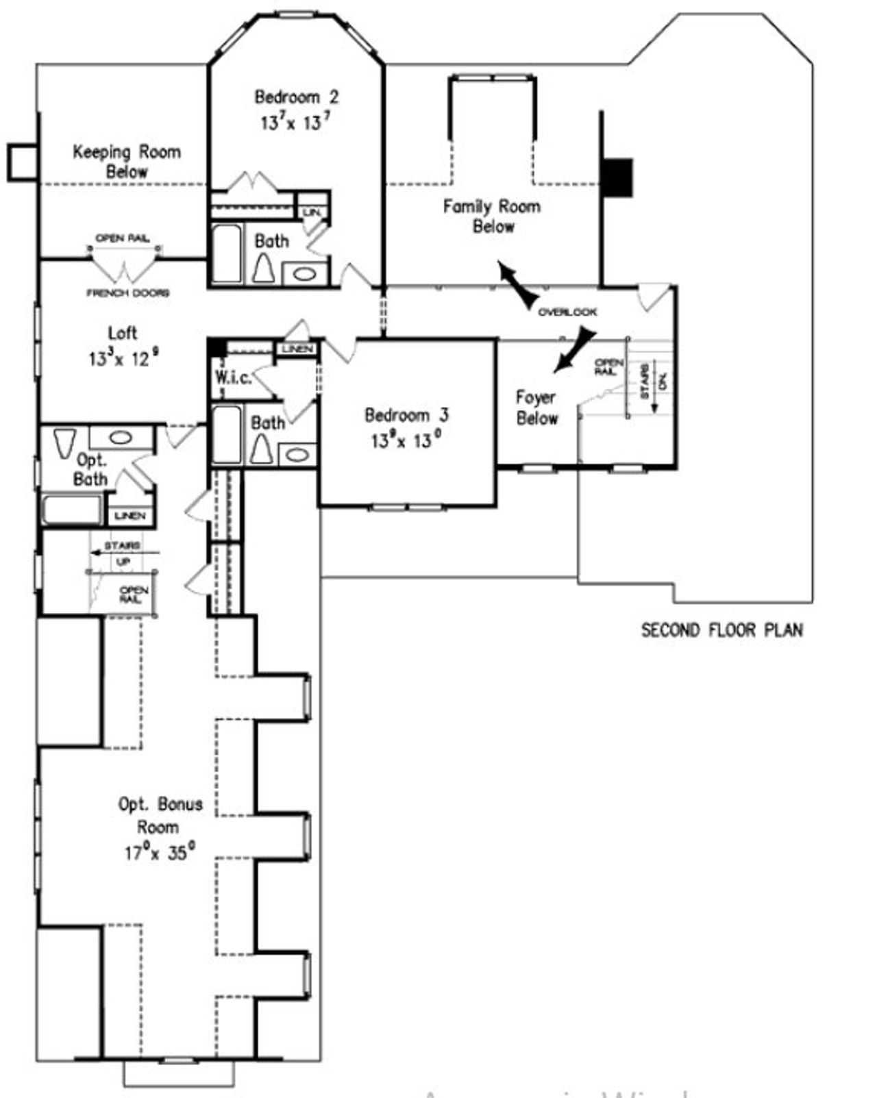 2D floor plan layout for the Westborough by Sentinel Builders, Inc. in Copperstone At Choto, Knoxville, TN (Image 2).