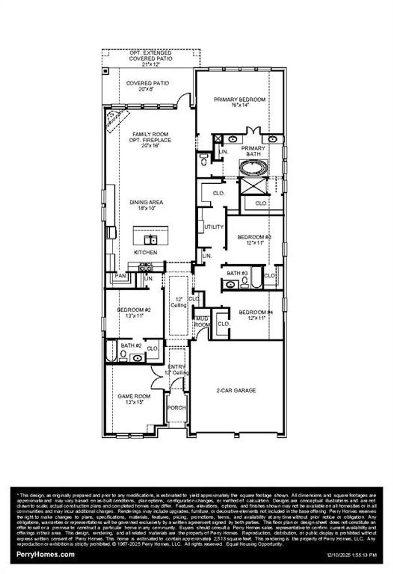 2D floor plan layout of this home in Lakewood Village, Lakewood Village, TX (Image 2). 2D floor plan layout of this home in Lakewood Village, Lakewood Village, TX (Image 2).