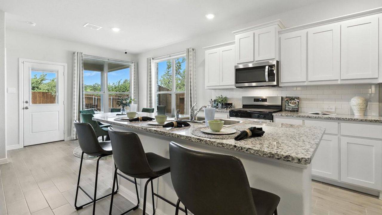 Furnished interior view inside a new home in Vista Point, Grandview (Image 2).