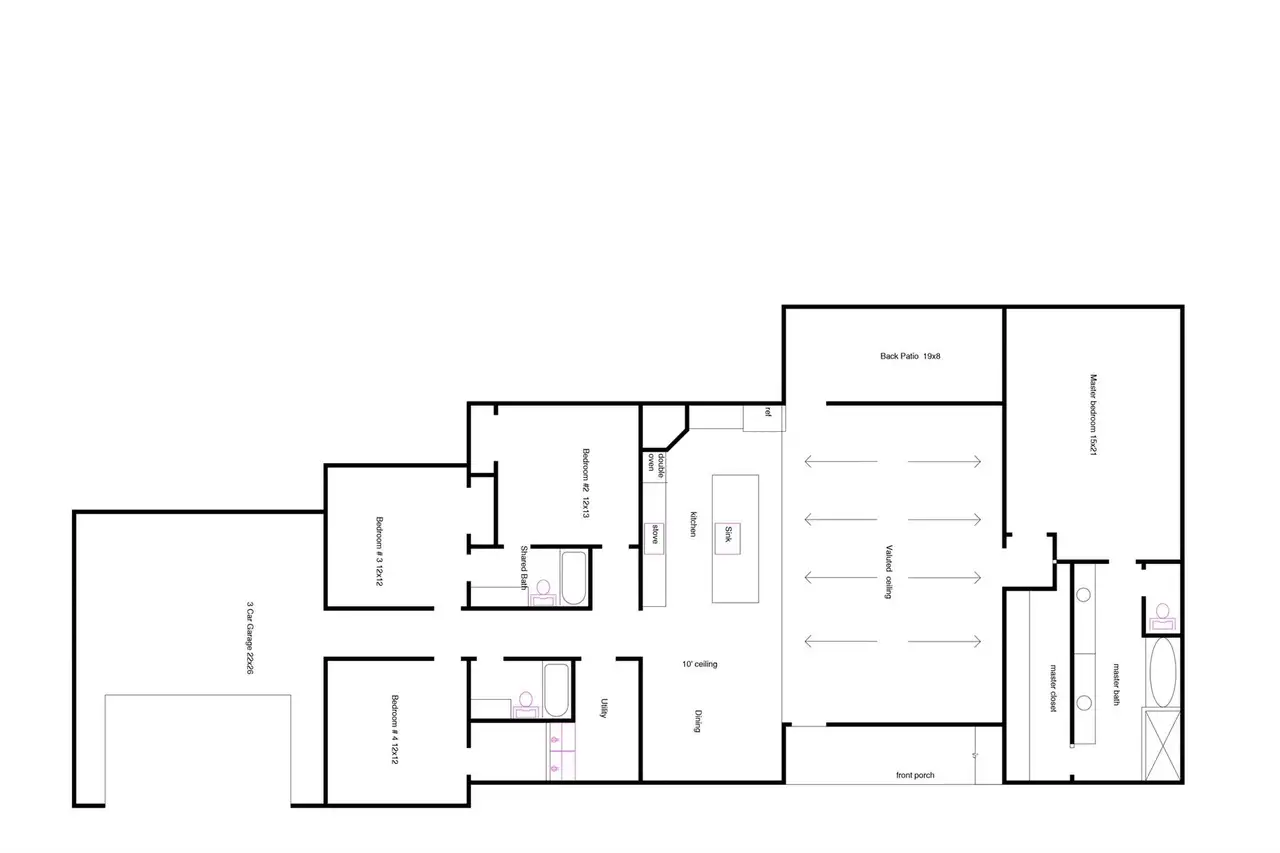 View of room layout