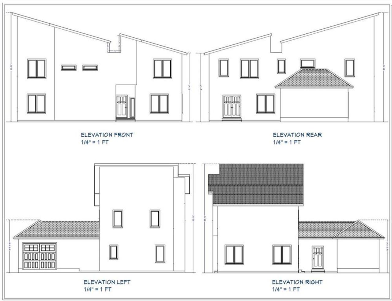 Exterior rendering of this home design in , Union City, GA (Image 2).